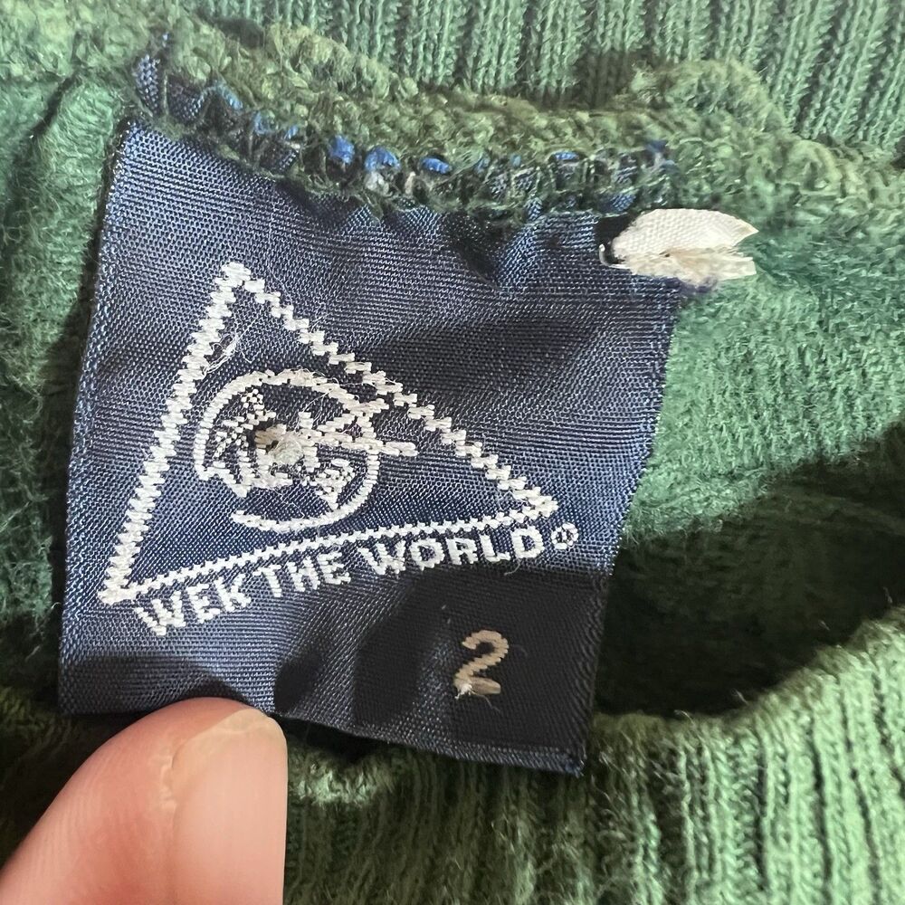 Vintage Masters Golf Tournament Wek The World Crewneck Sweatshirt Size 2 (XL?) - Picture 9 of 13